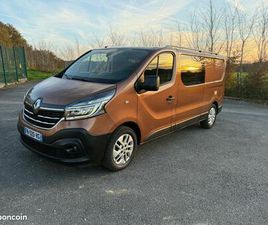 RENAULT TRAFIC VU CABINE APPROFONDIE GRAND CONFORT 2.0 DCI L2H1 BOÎTE EDC - 170 CV / 5 PLACES / ATTELAGE / CAMERA / GPS / CARPLAY