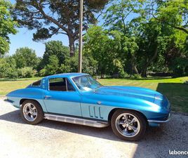 PART COUPÉ CHEVROLET CORVETTE C2 1965 BLEU MIAMI
