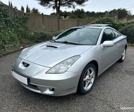 TOYOTA CELICA 1.8 VVTI 145 CV TOIT OUVRANT HISTORIQUE D’ENTRETIEN COMPLET