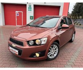 CHEVROLET AVEO 5 CHEVROLET AVEO 1.6I_115PS LPG 5DRZWI PDC TEMPOMAT GRZENFOTELE ZADBANY TOP