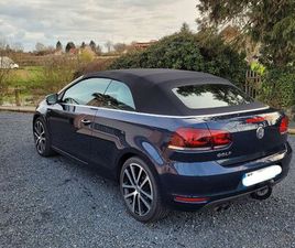 VOLKSWAGEN GOLF 6 CABRIOLET 2.0 TDI 150 BLUEMOTION TECHNOLOGY FAP CARAT
