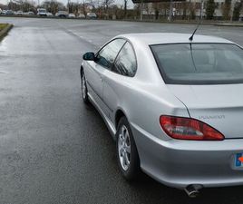 PEUGEOT 406 COUPÉ V6 PACK 210 CV - MARS 2003 - BOÎTE MÉCANIQUE -■166500 KM - SECONDE MAIN. 12000