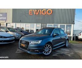 AUDI A1 SPORTBACK 1.4 TDI 90CH SLINE S-TRONIC - DISTRIBUTION A JOUR - TOIT PANO - GPS - PALETTES - FEUX LED