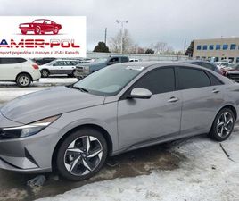 HYUNDAI ELANTRA HYUNDAI ELANTRA 2023, SEL, OD UBEZPIECZALNI 2.0 BENZYNA 147KM