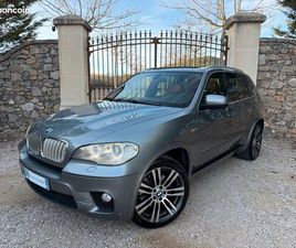 BMW X5 40D BMW X5 / 4.0D / 40D / 306CV / BI-TURBO / 4X4 / E70 / PACK M / TOIT PANORAMIQUE / ATTELAGE / BOITE 8 / PALETTES AU VOLANT / PHASE 2 / 06.2013 / INDIVIDUAL