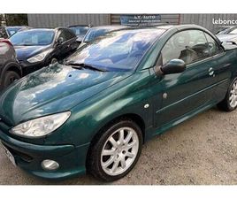 PEUGEOT 206 CC PH2 ROLLAND GARROS 1.6 HDI 16V FAP 110CV DISTRIBUTION/PNEUS/BATTERIE ET RÉVISION NEUVE « GARANTIE 3 MOIS »