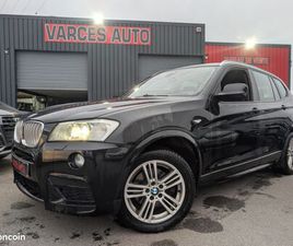 BMW X3 XDRIVE 30D BMW X3 XDRIVE30DA 258CV PACK M TOIT OUVRANT PANORAMIQUE ENTRETIEN COMPLET BMW