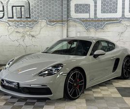 PORSCHE 718 CAYMAN GTS PORSCHE 718 CAYMAN GTS , 365 CH , PDK , GRIS CRAIE , PDLS+ , PACK INTÉRIEUR GTS , FRANÇAISE , SUIVI PORSCHE