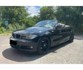 BMW SERIE 1 CABRIOLET 118 BMW SÉRIE 1 CABRIOLET 118D 143 CH – FINITION LUXE – PACK M – CUIR BEIGE