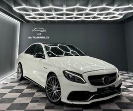 MERCEDES CLASSE C63 AMG 4.0 V8 BI TURBO 476 CV FULL OPTIONS CARTE GRISE FRANÇAISE