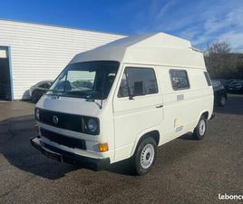 VOLKSWAGEN T3 TRANSPORT CAMPING CAR T III 1.9 ATMO 1984