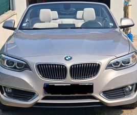 BMW SÉRIE 2 CABRIOLET F23 220 D LUXURY 190 CH AUTOMATIQUE