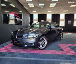 BMW SERIE 2 COUPE F22 218D 150 CH M SPORT A/ 1ERE MAIN / HISTORIQUE SUIVI LIMPIDE FULL BMW / CT VIERGE / TOIT OUVRANT / C