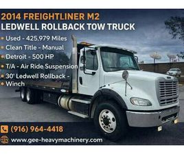 FREIGHTLINER BUSINESS CLASS M2 ? 2014 FREIGHTLINER M2 – T/A 30′ LEDWELL ROLLBACK TOW TRUCK