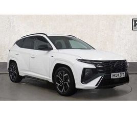 HYUNDAI TUCSON 1.6 T-GDI MHEV N LINE SUV 5DR PETROL HYBRID DCT EURO 6 (START/STOP) (160 PS)