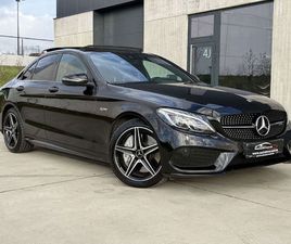 MERCEDES CLASSE C C 43 AMG MERCEDES CLASSE C 43 AMG 3.0I V6 AMG 4MATIC / PANO / CAMERA / SPORTUITLAAT