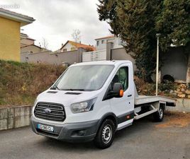 FORD TRANSIT FORD TRANSIT 2T CCB DÉPANNEUSE TRANSIT 2.0 TDCI 130 CH / CLIMATISATION / 1ÈRE MAIN /BLE CABINE AMBIE