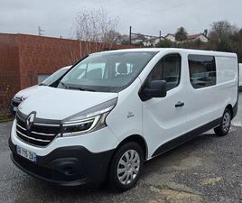 RENAULT TRAFIC III L2H1 LONG CABINE APPROFONDIE 6 PLACES 2.0 DCI 120 CV 59MKM 2021 GRAND CONFORT EXCELLENT ETAT PRIX AFFICHE TTC