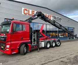 MAN TGX 35.480 8X4 EURO 6 HIAB 28 TONMETER LAADKRAAN — VRACHTWAGENS — MARKTPLAATS