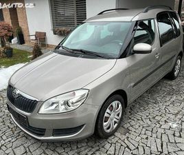 SKODA ROOMSTER ŠKODA ROOMSTER 1.2 TSI 1. MAJITEL, NEBOURÁNO