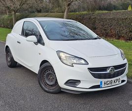 VAUXHALL CORSA VAN 2018 - CDTI ECOFLEX
