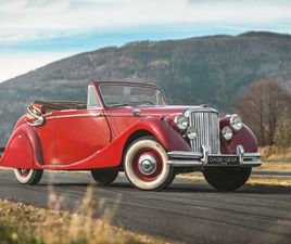 JAGUAR MARK V 3.5 DROP HEAD COUPE 1950 - 465000 PLN - RYBARZOWICE - GIELDA KLASYKÓW
