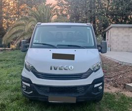 IVECO LKW/TRUCKS CAMION BENNE IVECO DOUBLE CABINE AVEC COFFRE