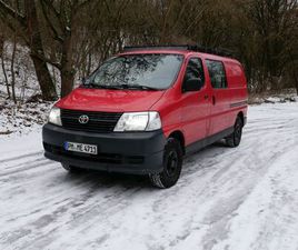 TOYOTA HIACE TOYOTA HIACE D4D 4X4 LANG TÜV NEU ZAHNRIEMEN NEU