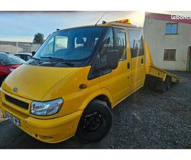 FORD TRANSIT 2.4 TD 90CV FT 330 LANG *DEPANNEUSE 6 PLACES* *3.5T CHASSIS CASSANT PREPARATION ALGEMA* *UNIQUE EN FRANCE