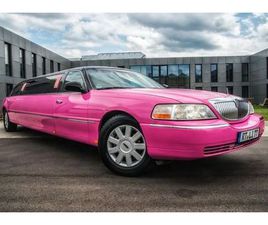 LINCOLN TOWN CAR LINCOLN TOWNCAR STRETCHLIMOUSINE PINK KRYSTAL COACH