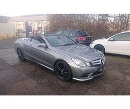 MERCEDES CLASSE E 220 CDI CABRIOLET - PACK AMG SPORT - FULL