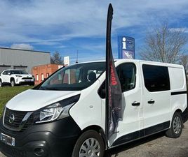 NISSAN NV300 145CV 6 PLACES DOUBLES PORTES LATÉRALES 18.325 HT GARANTIE 12 MOIS