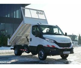 UTILIZAT IVECO DAILY 35-160 / BASCULATOR / DUBLU / MANUAL / 2025 / NOU 2025 - 43 000 EUR, 1 370 KM - AUTOVIT.RO