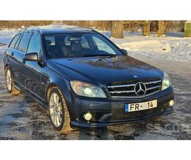 MERCEDES C320, CENA 7 100 €. W204 C320 165KW AMG PAKOTNE 7G AUTOMATISKA CITAS) NEKADU PAPILDUS - SLUDINĀJUMI