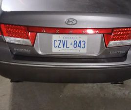 2008 HYUNDAI AZERA LIMITED