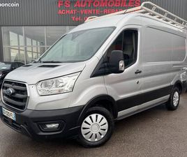 FORD TRANSIT 2T FG L2H2 2.0 ECOBLUE 130CH S&S TREND BVA / GPS / BLUETOOTH / 2021 / 68 395 KMS / 18 325 HT