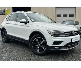 VOLKSWAGEN TIGUAN 2.0 TDI 150CH DSG7 CARAT EXCLUSIVE | ATTELAGE | TOIT OUVRANT | CARPLAY | GARANTIE 12 MOIS