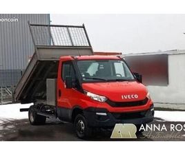 IVECO DAILY 2.3 D 125 CH CAMION BENNE ROUES JUMELÉES AVEC CASIERS