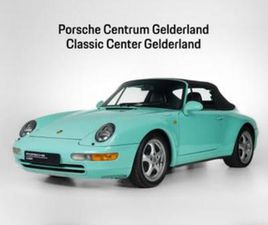 PORSCHE 911 993 CARRERA CABRIOLET | PTS MINT GRÜN — PORSCHE — MARKTPLAATS