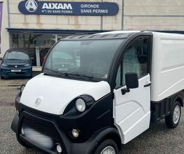 AIXAM D-TRUCK VOITURE SANS PERMIS AIXAM FOURGON D-TRUCK