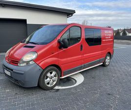 PRIMASTAR LONG 5 OSOBOWY BRYGADÓWKA TRAFIC VIVARO 2006 2.5 145KM MAŁKINIA GÓRNA • OLX.PL