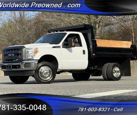 2015 FORD F-350 4X4 DUMP TRUCK 9’ BODY 31K MILES 6.2L V8 ONE OWNER #