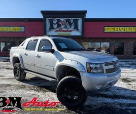 2013 CHEVROLET AVALANCHE LT BLACK DIAMOND 4WD - 76K MILES! 6 LIFT!