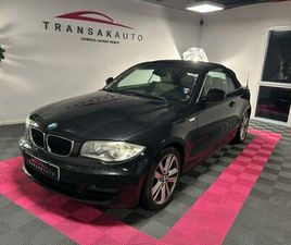 BMW SERIE 1 CABRIOLET 118 BMW SERIE 1 CABRIOLET E88 118D 143 CH LUXE/ CHAINE NEUVE
