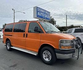 2013 CHEVROLET EXPRESS LT 3500 3DR PASSENGER VAN W/ 1LT