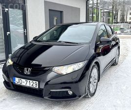 HONDA CIVIC, CENA 7 500 €. AUTOMĀTS, 1.8 BENZĪNS 104KW. EXECUTIVE LĪZINGAM). APKOPĒM. CSDD - SLUDINĀJUMI