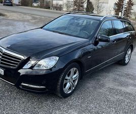 ** MERCEDES-BENZ E250 CDI BLUEEFFICIENCY 4MATIC 7G-TRONIC **