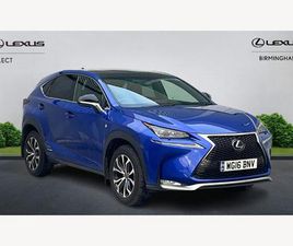 LEXUS NX NX 300H 2.5 300H F SPORT E-CVT 4WD EURO 6 (START/STOP) 5DR-/