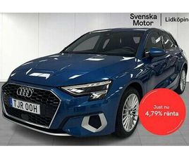 AUDI A3 SPORTBACK 40 TFSI E BACKKAMERA, VÄRMARE, ADAPTIV FARTHÅ