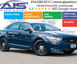 2015 FORD TAURUS AWD POLICE INTERCEPTOR SEDAN